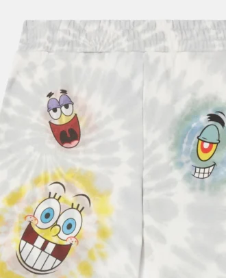 Shorts grafici tie-dye SpongeBob Shorts grafici tie-dye SpongeBob
