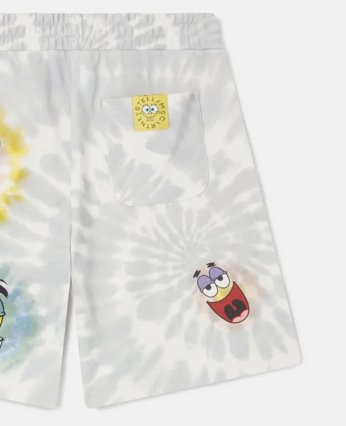 Shorts grafici tie-dye SpongeBob Shorts grafici tie-dye SpongeBob