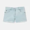 Shorts in denim a gamba dritta Shorts in denim a gamba dritta