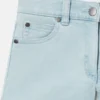 Shorts in denim a gamba dritta Shorts in denim a gamba dritta