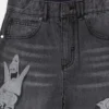 Shorts in denim con grafica SpongeBob Shorts in denim con grafica SpongeBob