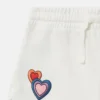 Shorts ricamati I Love You