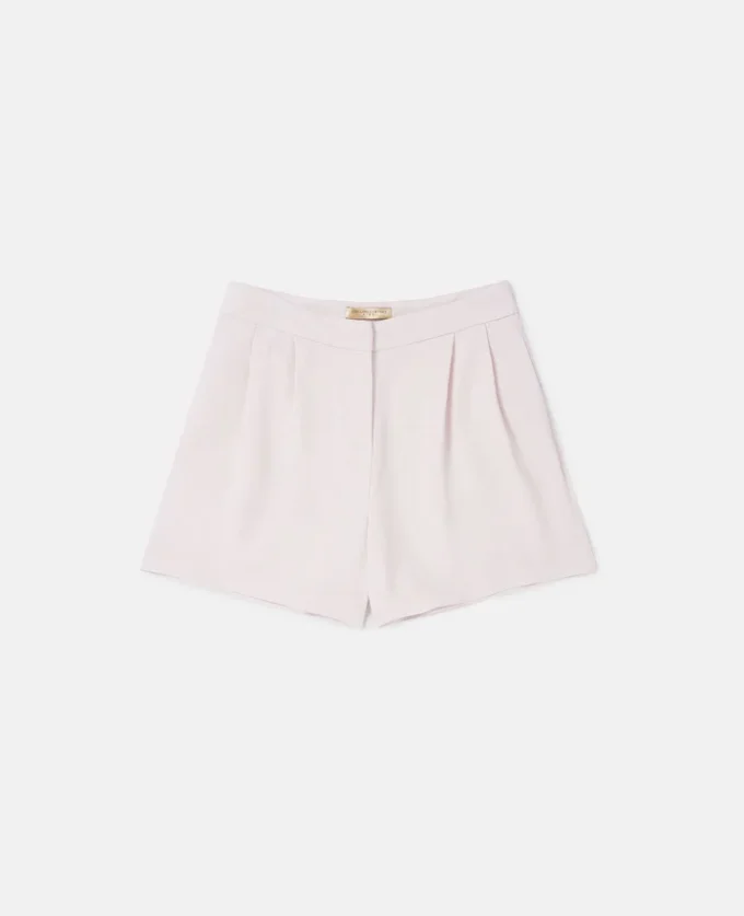 Shorts sartoriali con pieghe Shorts sartoriali con pieghe