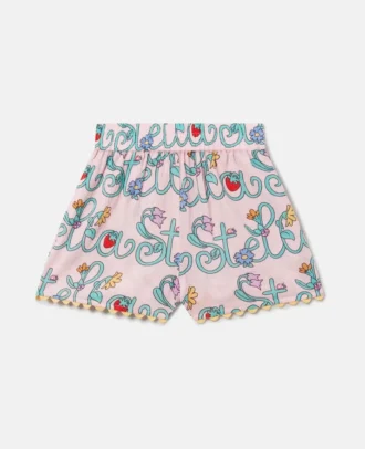Shorts Stella con stampa a vite Shorts Stella con stampa a vite
