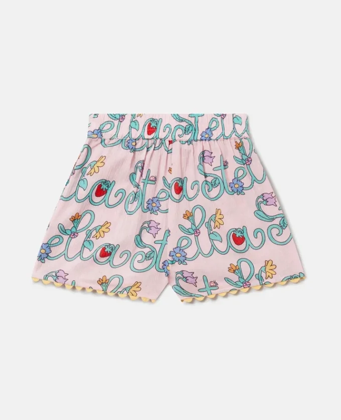 Shorts Stella con stampa a vite Shorts Stella con stampa a vite