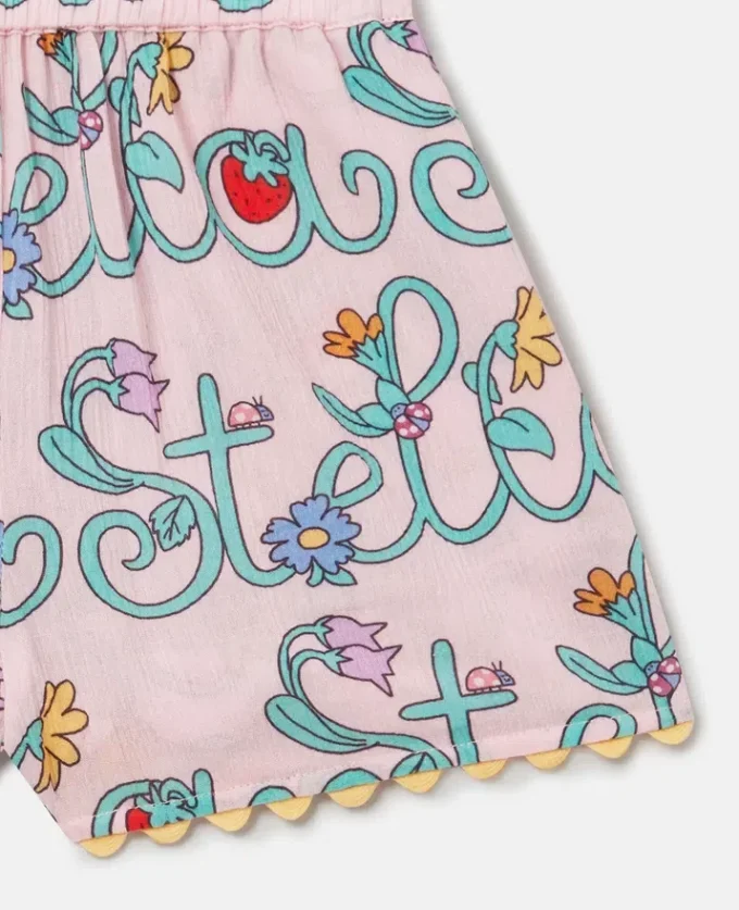 Shorts Stella con stampa a vite Shorts Stella con stampa a vite