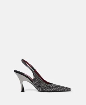 Slingback Elsa impreziosite da cristalli