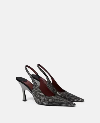 Slingback Elsa impreziosite da cristalli