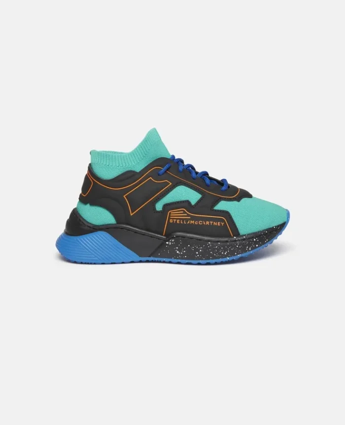 Sneaker sportive con calzino in maglia Sneaker sportive con calzino in maglia