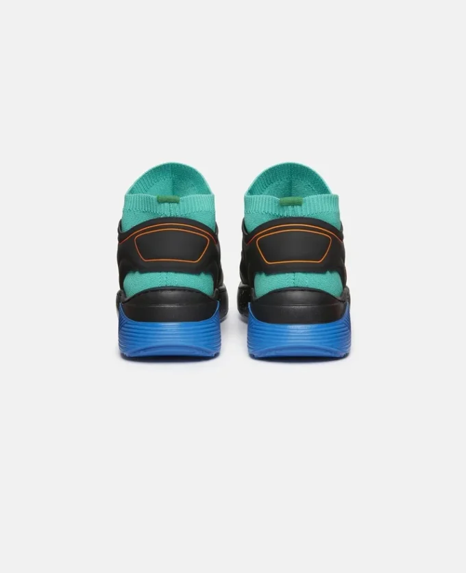 Sneaker sportive con calzino in maglia Sneaker sportive con calzino in maglia