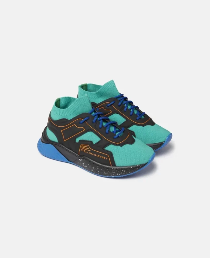 Sneaker sportive con calzino in maglia Sneaker sportive con calzino in maglia