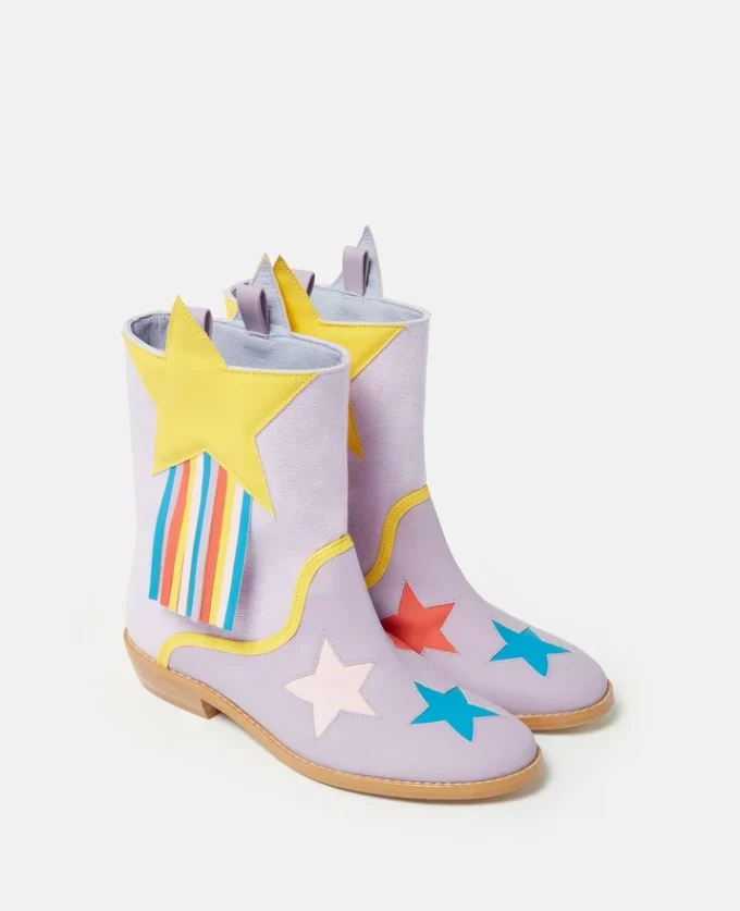 Stivali western con motivo a stelle Stivali western con motivo a stelle