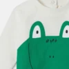 T-shirt a maniche lunghe con grafica rana T-shirt a maniche lunghe con grafica rana