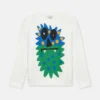 T-shirt a maniche lunghe con motivo mostro T-shirt a maniche lunghe con motivo mostro