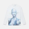 T-shirt a maniche lunghe in cotone biologico Sexy Robot T-shirt a maniche lunghe in cotone biologico Sexy Robot
