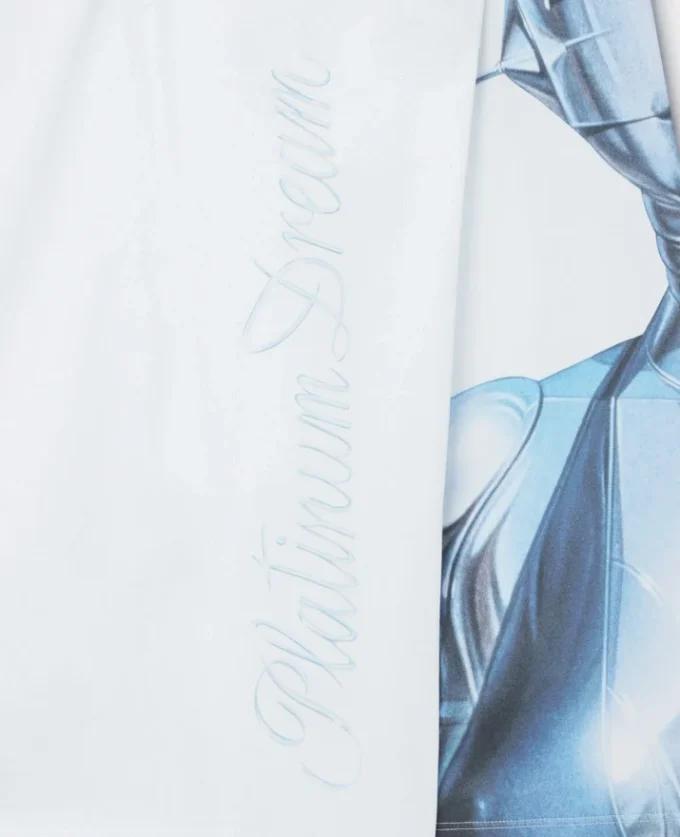 T-shirt a maniche lunghe in cotone biologico Sexy Robot T-shirt a maniche lunghe in cotone biologico Sexy Robot