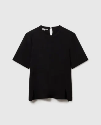 T-shirt compatta a maniche corte