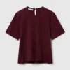 T-shirt compatta a maniche corte