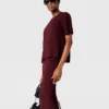 T-shirt compatta a maniche corte