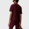 T-shirt compatta a maniche corte