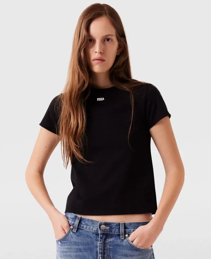 T-shirt con ciondolo logo T-shirt con ciondolo logo