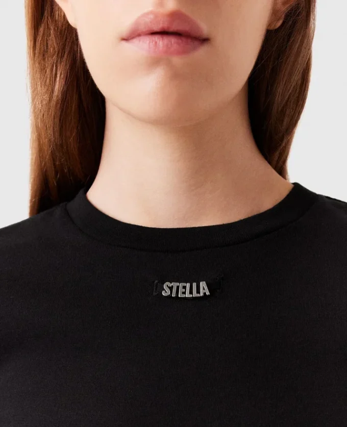 T-shirt con ciondolo logo T-shirt con ciondolo logo