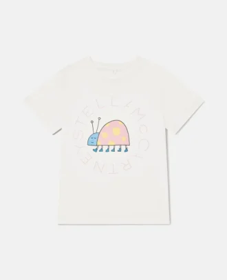 T-shirt con grafica coccinella