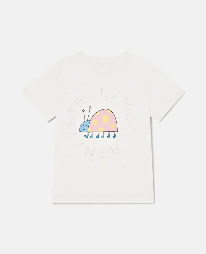 T-shirt con grafica coccinella T-shirt con grafica coccinella