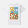 T-shirt con grafica Earth Friends T-shirt con grafica Earth Friends