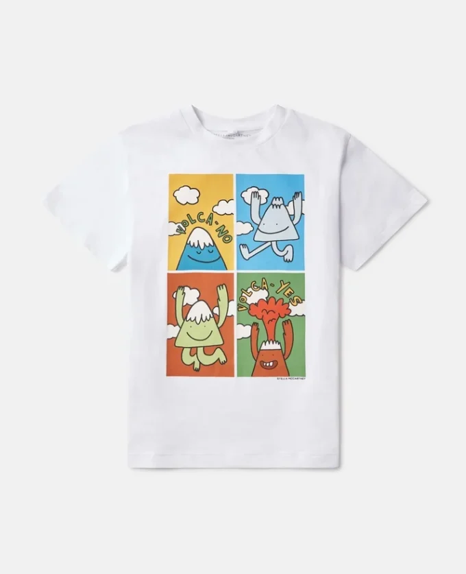 T-shirt con grafica Earth Friends T-shirt con grafica Earth Friends