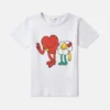 T-shirt con grafica Earth Friends T-shirt con grafica Earth Friends