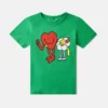 T-shirt con grafica Earth Friends T-shirt con grafica Earth Friends
