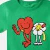 T-shirt con grafica Earth Friends T-shirt con grafica Earth Friends