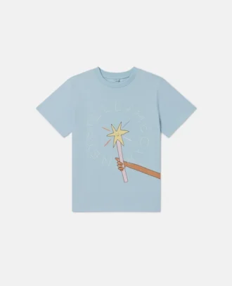 T-shirt con grafica Fairy e girocollo