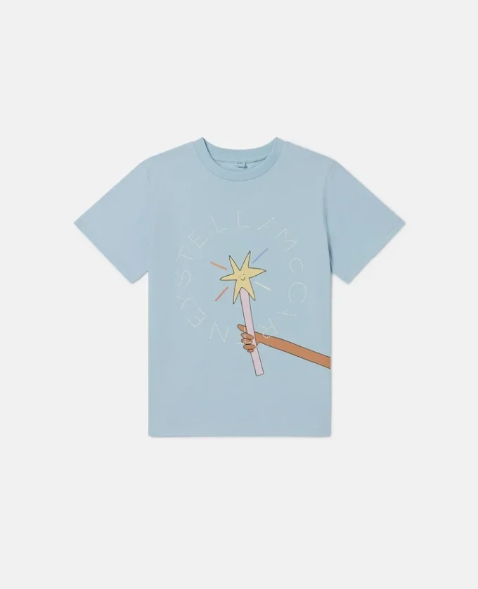 T-shirt con grafica Fairy e girocollo T-shirt con grafica Fairy e girocollo