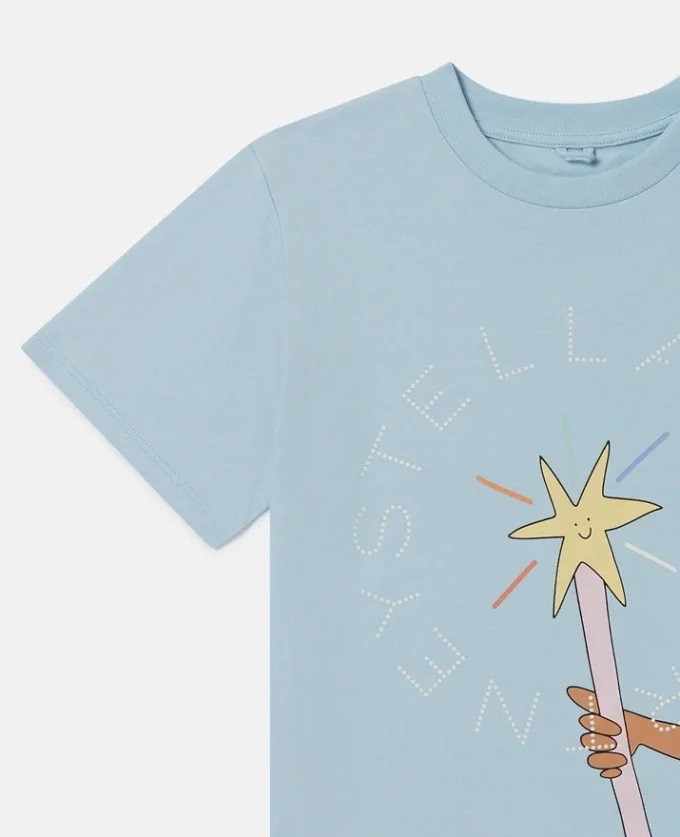 T-shirt con grafica Fairy e girocollo T-shirt con grafica Fairy e girocollo