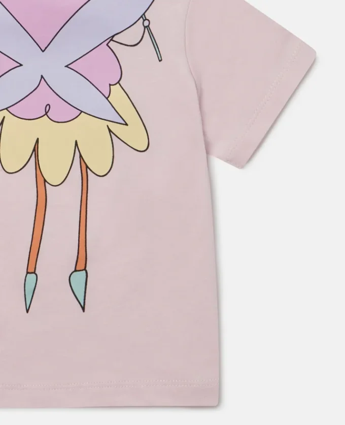 T-shirt con grafica Fairy e girocollo T-shirt con grafica Fairy e girocollo