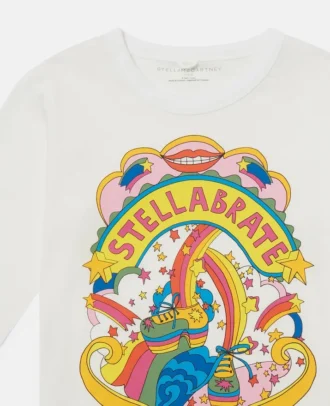 T-shirt con grafica Stellabration