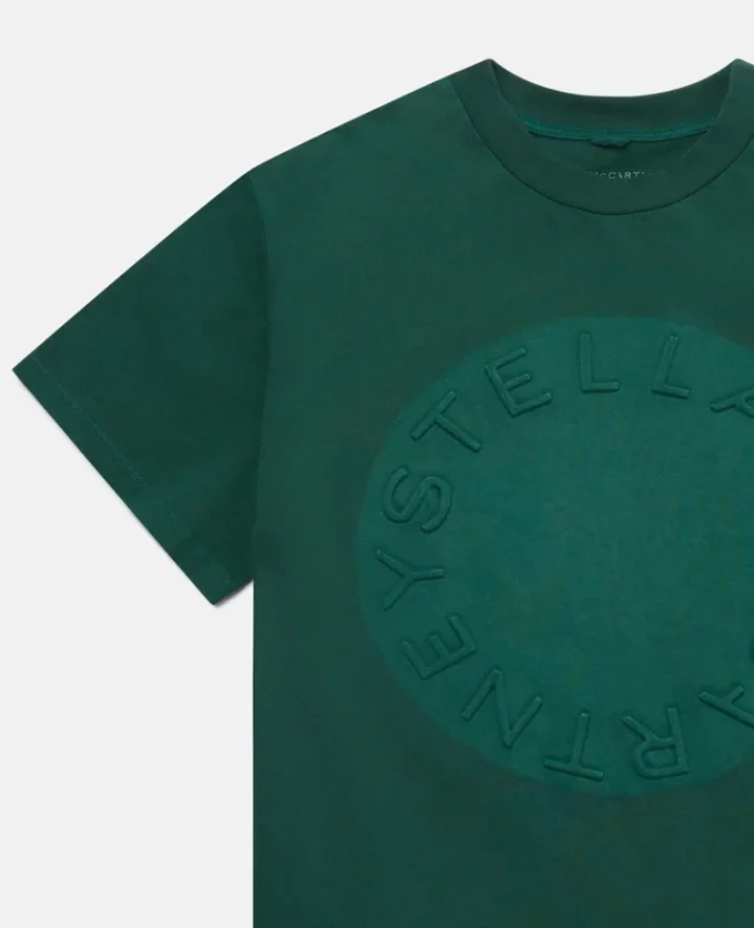 T-shirt con logo circolare T-shirt con logo circolare