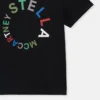 T-shirt con ricamo logo circolare T-shirt con ricamo logo circolare