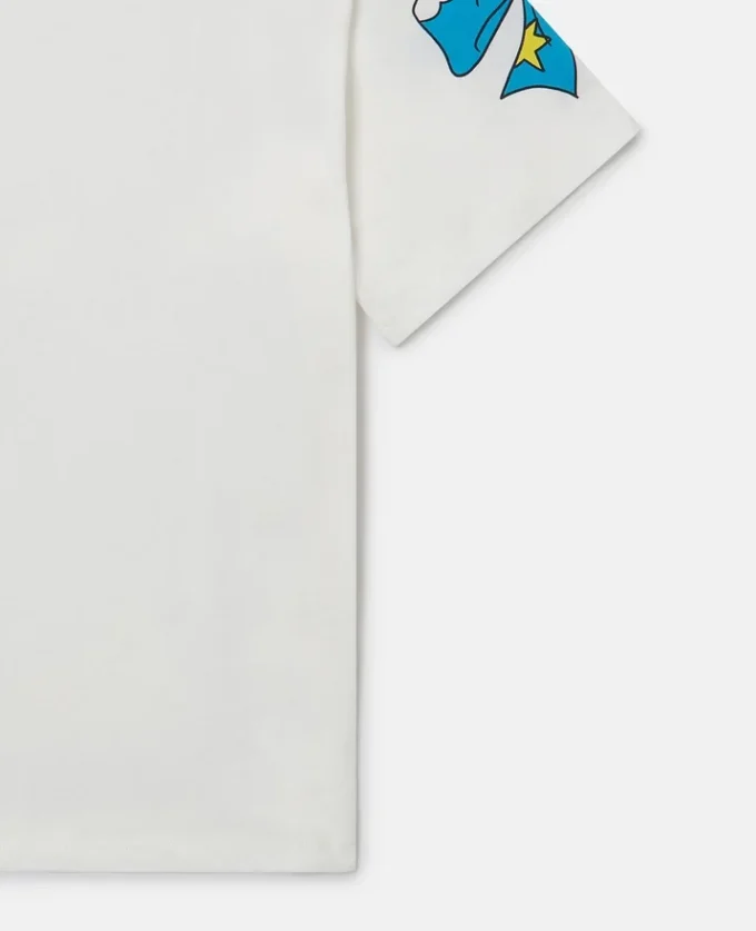 T-shirt con stampa a fiocchi T-shirt con stampa a fiocchi