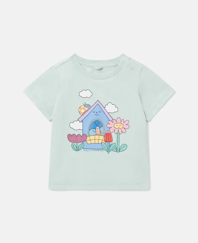 T-shirt con stampa Bug House T-shirt con stampa Bug House