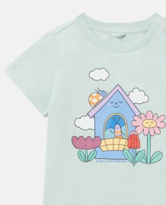T-shirt con stampa Bug House