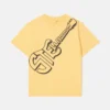 T-shirt con stampa chitarra T-shirt con stampa chitarra