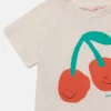 T-shirt con stampa ciliegie T-shirt con stampa ciliegie