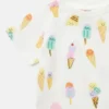 T-shirt con stampa gelato T-shirt con stampa gelato