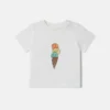 T-shirt con stampa grafica gelato T-shirt con stampa grafica gelato