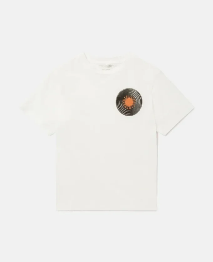 T-shirt con stampa grafica in vinile T-shirt con stampa grafica in vinile
