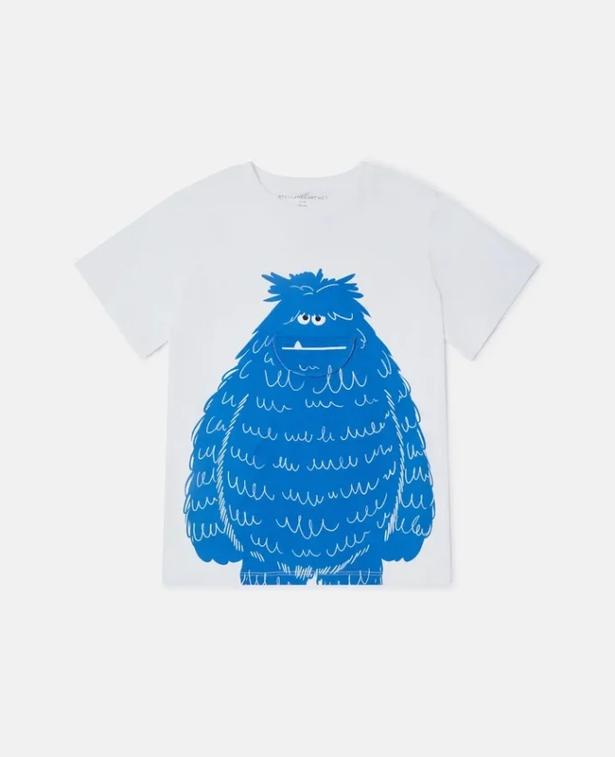 T-shirt con stampa grafica mostro T-shirt con stampa grafica mostro