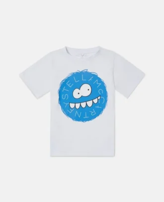 T-shirt con stampa grafica mostro